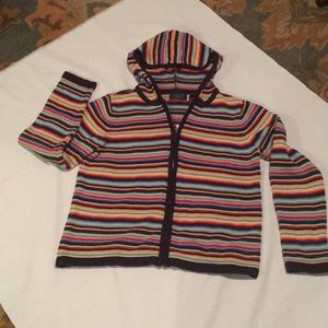 Full zip hoodie sweater